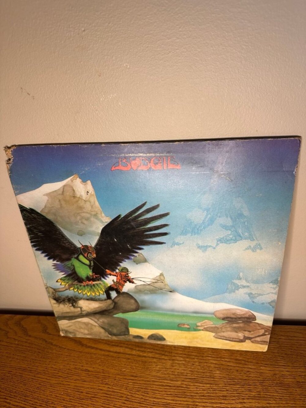 Budgie Never Turn Your Back On A Friend LP Gatefold Black Vinyl vintage